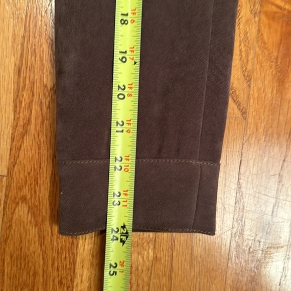 Vintage Doncaster Jacket Brown Fully Lined Zip Closure Size 4/6 - Picture 13 of 14